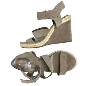 Vince Camuto Illani Wedge Espadrille Sandals Size 9 M